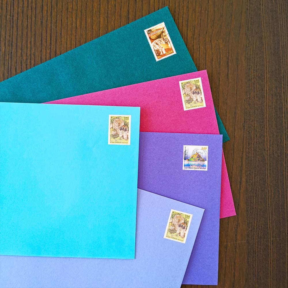 Sets Colors A Invitations Envelopes X Envelopes Self Seal