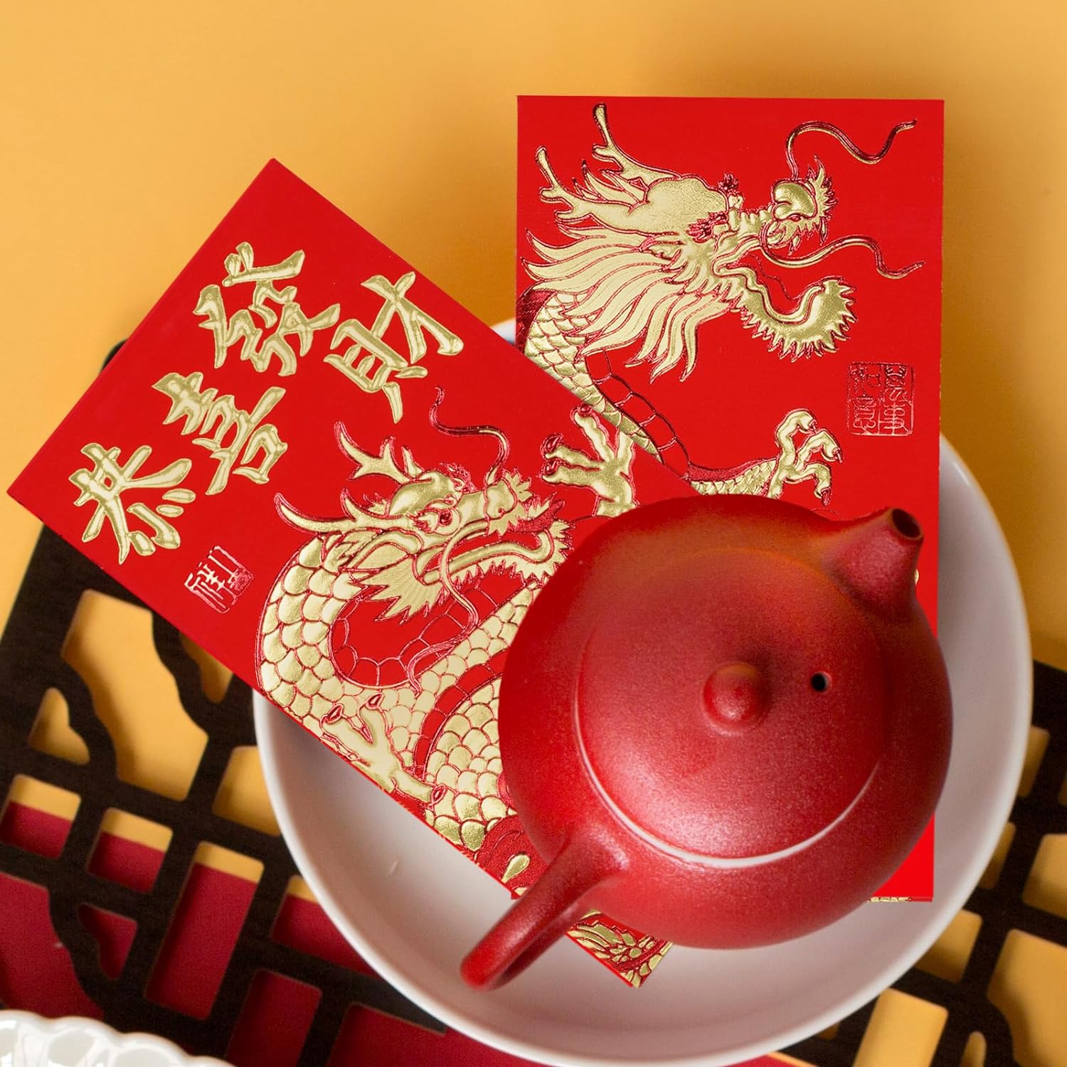 Winlyn Pcs Designs Chinese New Year Red Envelopes Bulk Lucky