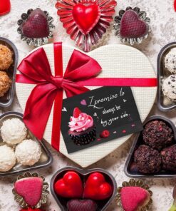 Alternative view of 120 Sets Valentine's Day Cards with Envelopes Stickers Assortment Bulk 6 Designs of Blank Vintage Heart Bear Rose Chalkboard Valentines Cards Greeting Cards 4 x 6 for Her Him Valentine's Day